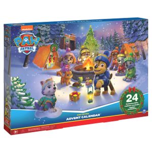 PAW Patrol - Adventskalender 2022 met 24 verrassingen zoals figuren accessoires en speelgoed voor kinderen