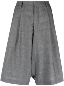 R13 tailored knee-length shorts - Gris