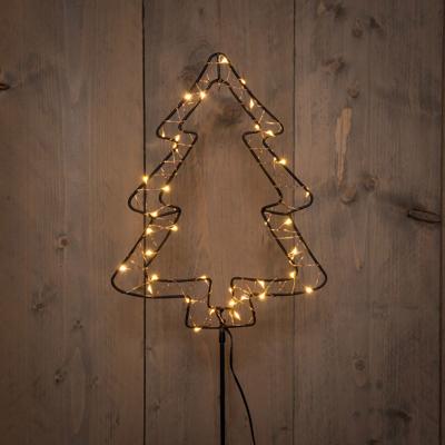 B.O.T. Outdoor Black Tree On Stick 24X100 cm40Led Classic - Annas collection