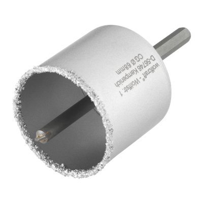 Wolfcraft Gatzaag | HM-bestrooid | D55mm | Ø68mm | 1 stuk - 8913000