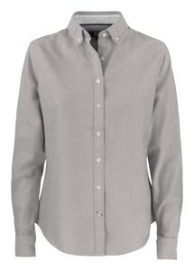 Cutter & Buck 352401 Belfair Oxford Shirt Ladies - Grijs - M