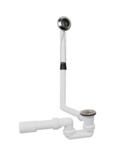 Kirchhoff VIEGA badafvoer en overloopgarnituur, 1 1/2" x 40/50 mm - 105563