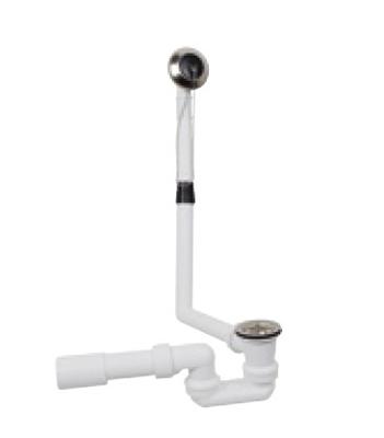 Kirchhoff VIEGA badafvoer en overloopgarnituur, 1 1/2" x 40/50 mm - 105563