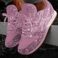 Women Muffin  Rhinestone New Crystal  Platform Sneakers