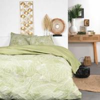 Dekbedovertrek SUNSHINE TODAY Floral Groen 240 x 260 cm