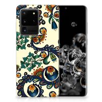 Siliconen Hoesje Samsung Galaxy S20 Ultra Barok Flower - thumbnail