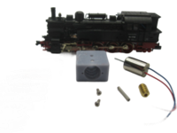 micromotor nf023G N ombouwset voor Fleischmann BR 94 (DB DR DRG), ÖBB 694, KPEV T16.1, FS 897