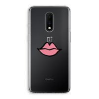 Kusje: OnePlus 7 Transparant Hoesje