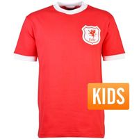 Wales Retro Voetbalshirt - Kinderen