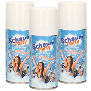 10x spuitbussen schuimparty schuim spray 10 liter