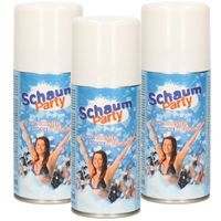 10x spuitbussen schuimparty schuim spray 10 liter