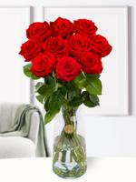 10 rode rozen - Red Naomi - thumbnail