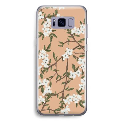 Blossoming spring: Samsung Galaxy S8 Plus Transparant Hoesje