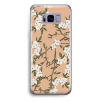 Blossoming spring: Samsung Galaxy S8 Plus Transparant Hoesje