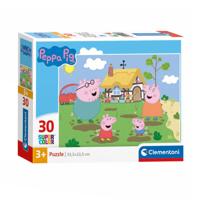 Clementoni legpuzzel peppa pig, 30st.
