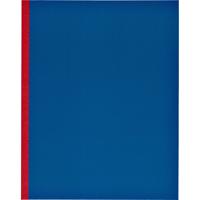 Kasboek 165x210mm 160blz 1 kolom rode rug assorti | 10 stuks