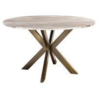 Eettafel Bottega 140Ø (Wit)