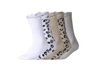 esmara 5 Paar sokken (Wit/Grijs/Beige, 35-38)