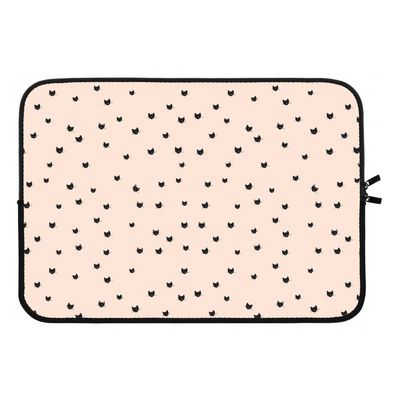 Kleine kattenkopjes: Laptop sleeve 13 inch