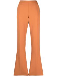 Forte Forte pantalon de tailleur à plis marqués - Orange