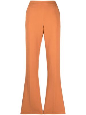 Forte Forte pantalon de tailleur à plis marqués - Orange
