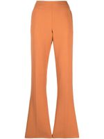 Forte Forte pantalon de tailleur à plis marqués - Orange