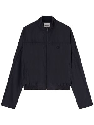 AMBUSH veste de sport à logo brodé - Bleu