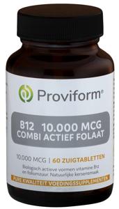 Proviform Vitamine B12 10.000 mcg combi actief folaat