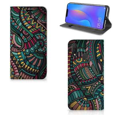Huawei P Smart Plus | Hoesje met Magneet | Aztec