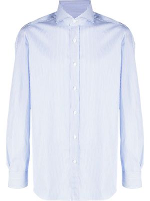 Borrelli chemise à rayures - Bleu