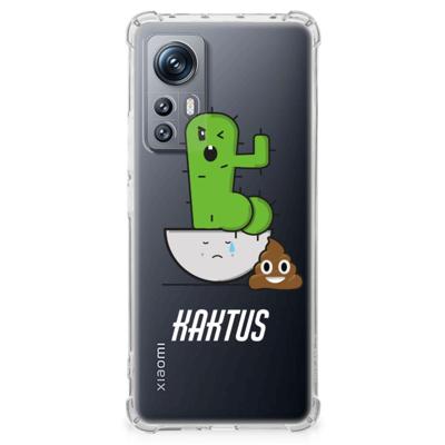 Xiaomi 12 | 12x Stevig | Bumper Hoesje | Cactus Poo Xiaomi 12 | 12x Stevig | Bumper Hoesje | Cactus Poo