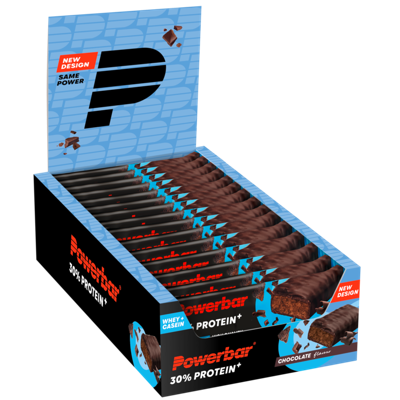 PowerBar 30% Protein Plus Chocolate Voordeelverpakking