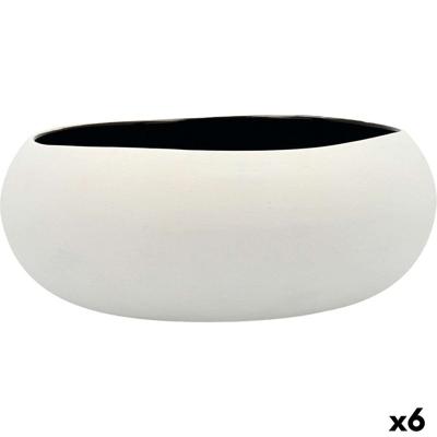 Diep bord Ariane Organic Keramisch Zwart 16 cm (6 Stuks)