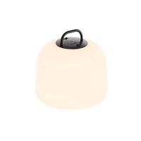 Nordlux TafellampKettle To-Go oplaadbaar wit met zwart Ø22cm - 2018003003