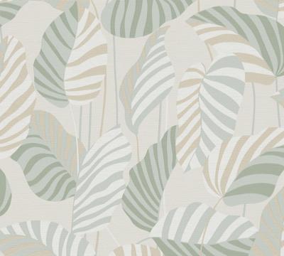 AS Creation Antigua - Crème - Planten Behang - 390943