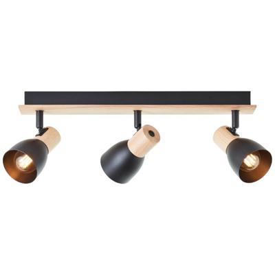 Brilliant PlafondlampDaintree 3-lichts zwart - 99712/76