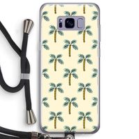 Paradise: Samsung Galaxy S8 Plus Transparant Hoesje met koord