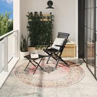 Vloerkleed ARBIZU binnen en buiten vintage stijl 200 cm