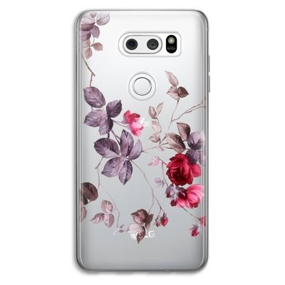 Mooie bloemen: LG V30 Transparant Hoesje