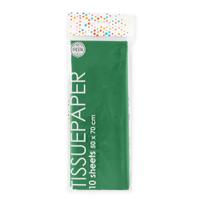 Globos Tissuepapier 10 vellen xmas green, 50x70cm Globos Tissuepapier 10 vellen xmas green, 50x70cm