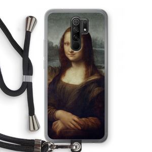 Mona Lisa: Xiaomi Redmi 9 Transparant Hoesje met koord
