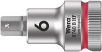 Wera 8740 B HF Binnenzeskant Zyklop Bitdop met 3/8"-aandrijving met vasthoudfunctie, 6,0 x 35 mm - 1 stuk(s) - 05003035001