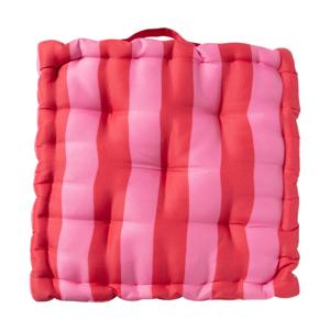 Zitkussen rood/roze - 40x40x8 cm