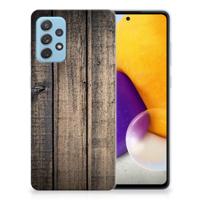 Samsung Galaxy A72 | Bumper Hoesje | Steigerhout
