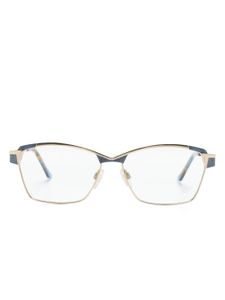 Cazal lunettes de vue 4285 à monture rectangulaire - Bleu