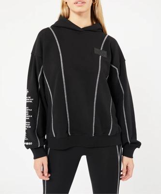 Couture Club Overlock Definition Hoodie Heren Zwart - Maat XS - Kleur: Zwart | Soccerfanshop