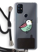 Birdy: OnePlus Nord N10 5G Transparant Hoesje met koord