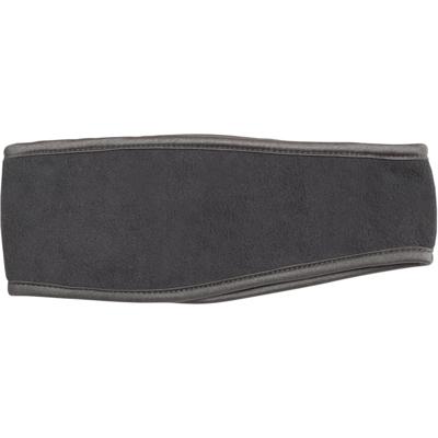 K-up winter hoofdband Sport - oorwarmer - antraciet - fleece - volwassenen