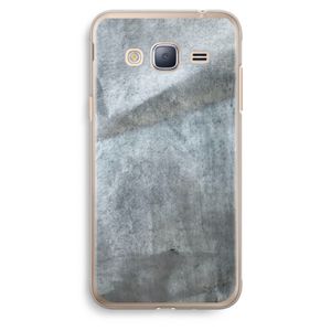 Grey Stone: Samsung Galaxy J3 (2016) Transparant Hoesje