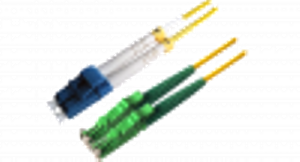 Microconnect LC/UPC - E2000/APC, 9/125, 10m Glasvezel kabel E-2000 (APC) Geel
